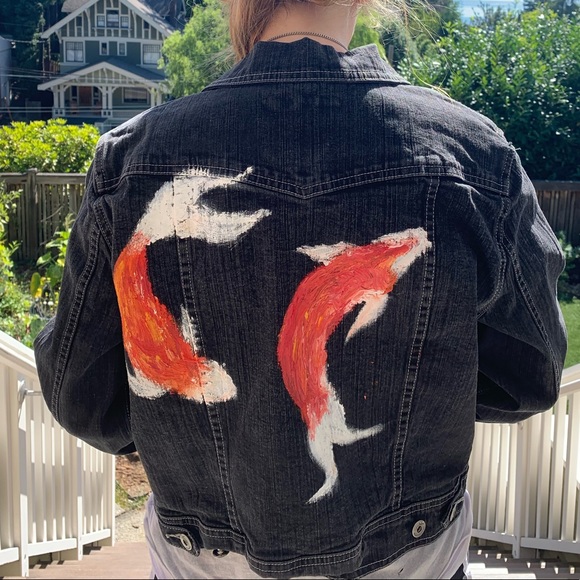 Black Denim Jacket - Picture 1 of 2